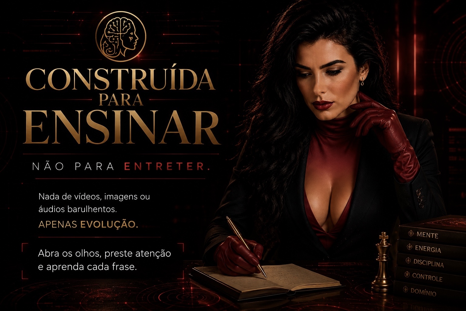 Diferencial Agente Dama Lore — Construída para ensinar